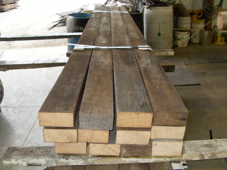 Weathered Oak Lumber for Approval